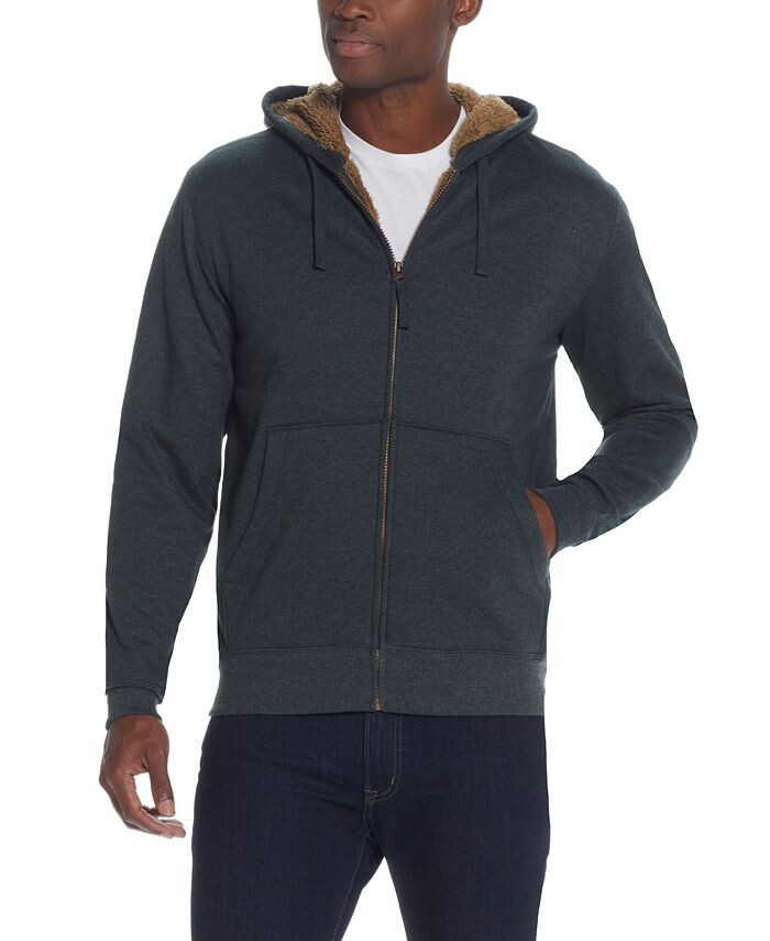

Мужская флисовая толстовка на молнии Weatherproof Vintage, зеленый