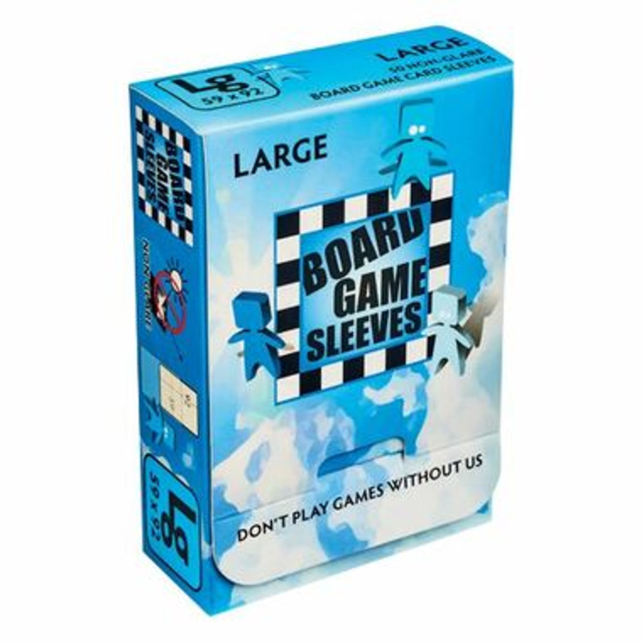 

Аксессуары Board Game Sleeves: Non-Glare - Large (50ct)