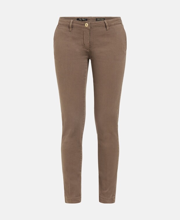 

Брюки чинос Shaft Jeans, коричневый
