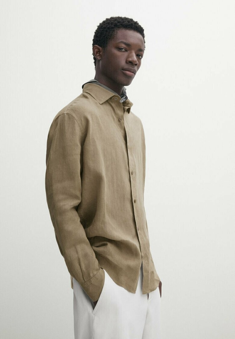 

Рубашка REGULAR FIT Massimo Dutti, оливковый