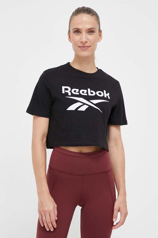 Фирменная футболка Reebok, черный