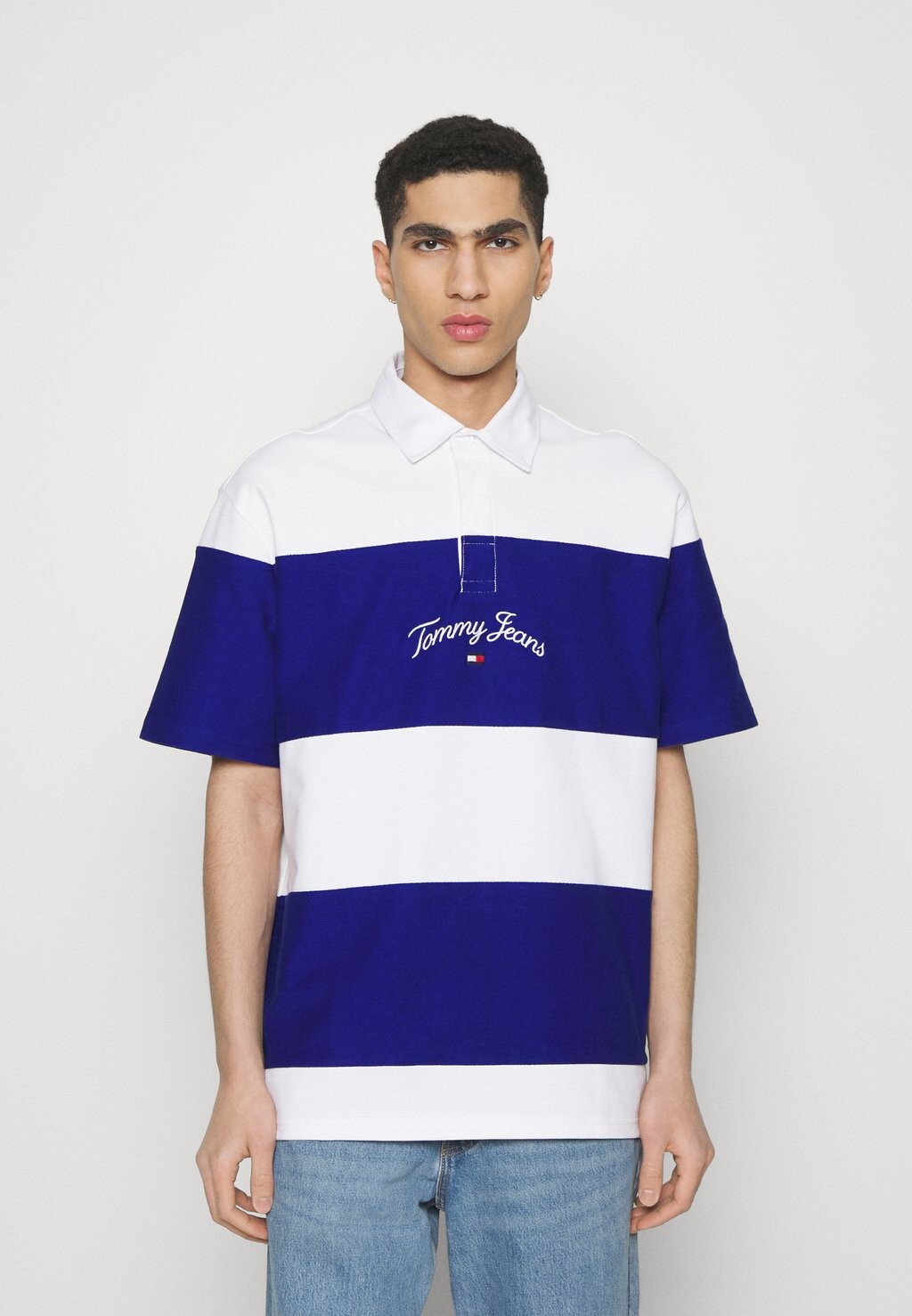 

Поло SKATE SERIF RUGBY Tommy Jeans, белый