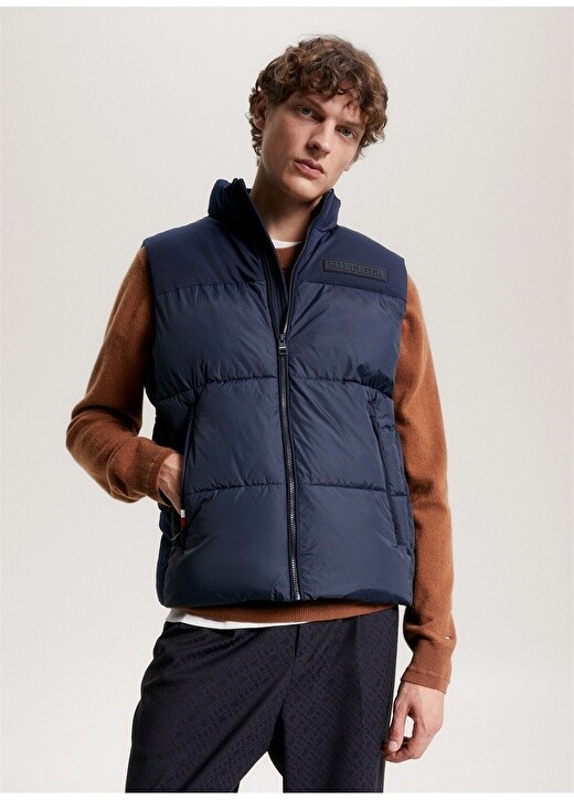 

Синий мужской жилет Tommy Hilfiger