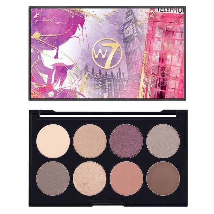 

Тени для век Paleta de Sombras Metropolitan W7, Multicolor