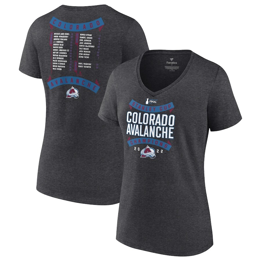 

Футболка с коротким рукавом Fanatics Branded Colorado Avalanche, угольный