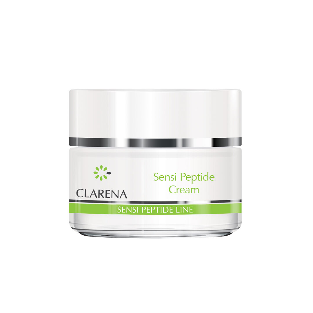 Пептидный успокаивающий крем для лица Clarena Sensi Peptide Line, 50 мл