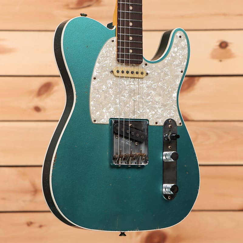 

Электрогитара Fender Custom Shop Limited Jason Smith Masterbuilt 1963 Telecaster Custom Relic - Robin's Egg Blue Metallic-R133279