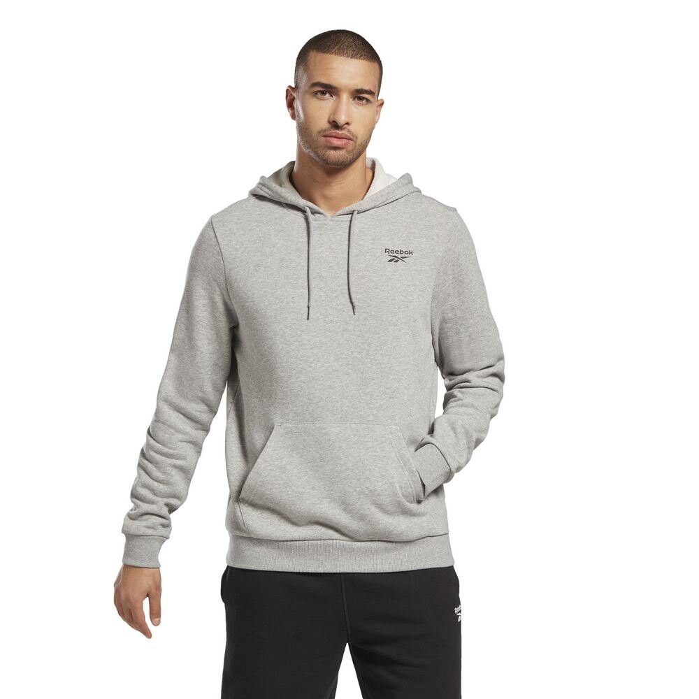 

Худи Reebok Identity French Terry Logo, серый