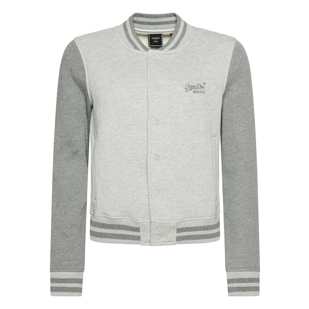

Куртка Superdry Vintage Logo E Bomber, серый