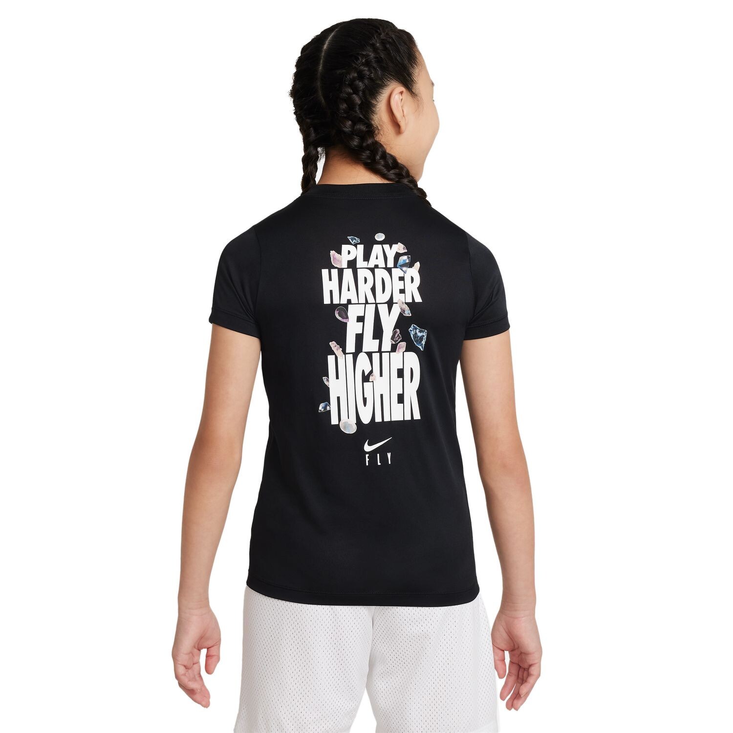 

Футболка Nike Dri-FIT Fly Legend для девочек 7–16 лет Nike, черный