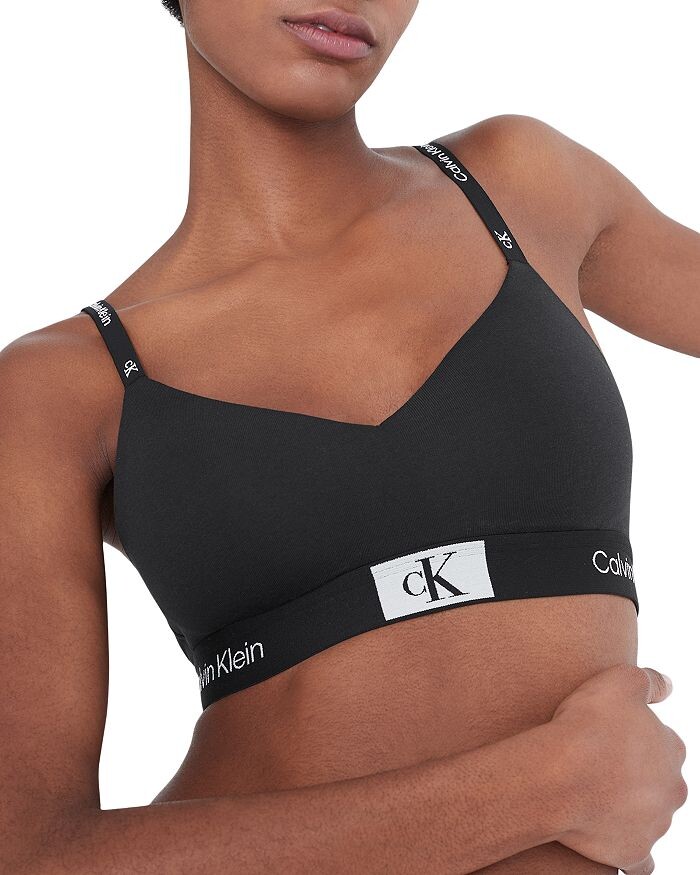 

Бюстгальтер без косточек 1996 года с легкой подкладкой Calvin Klein