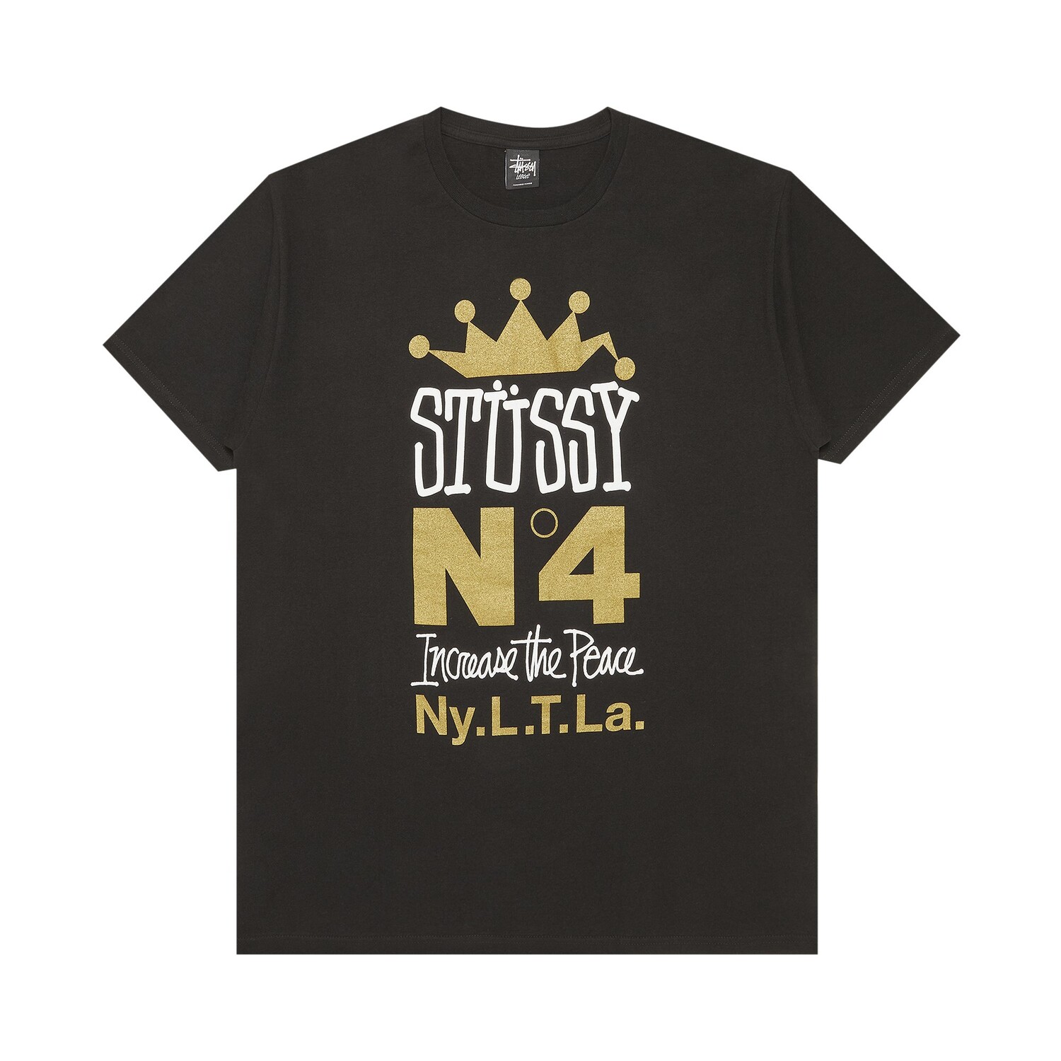 

Футболка Stussy Crown Stack, черная, Черный