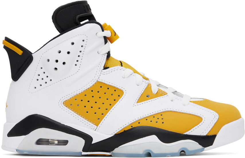 

Желтые кроссовки Air Jordan 6 Retro Nike Jordan