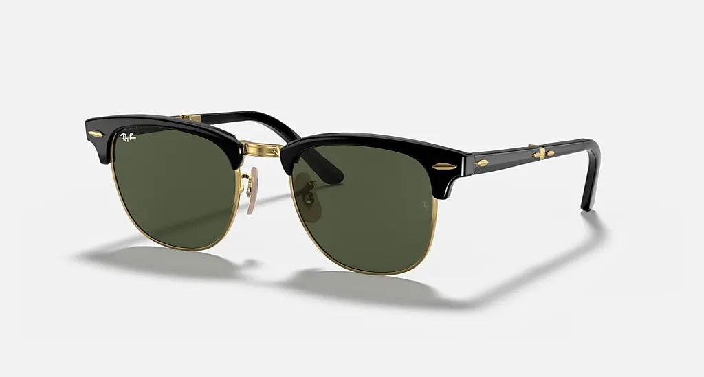 

Солнцезащитные очки Ray-Ban CLUBMASTER FOLDING, зеленый