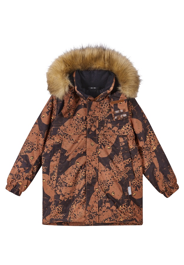 цена Куртка детская Reima Reimatec Musko зимняя, коричневый