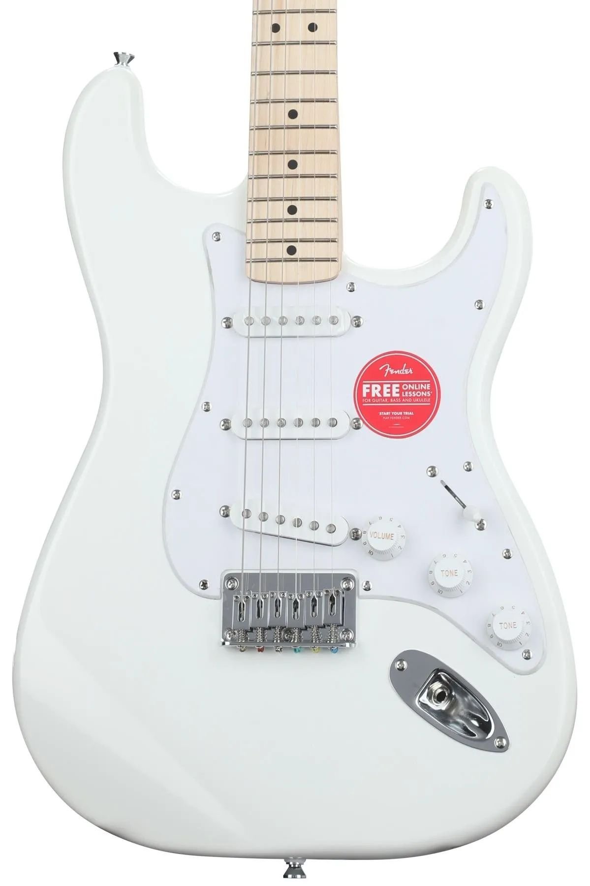 

Электрогитара Squier Sonic Stratocaster HT — белая