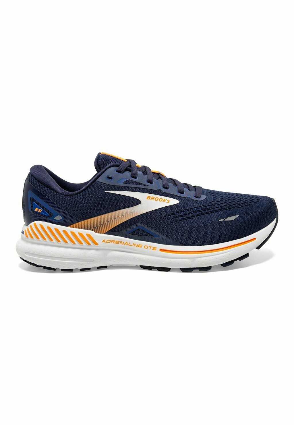 

Кроссовки для стабилизирующего бега Adrenaline Gts 23 Brooks, цвет peacoat ultramarina orange, Серый, Кроссовки для стабилизирующего бега Adrenaline Gts 23 Brooks, цвет peacoat ultramarina orange