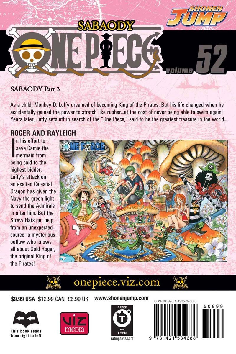 

Манга One Piece Manga Volume 52