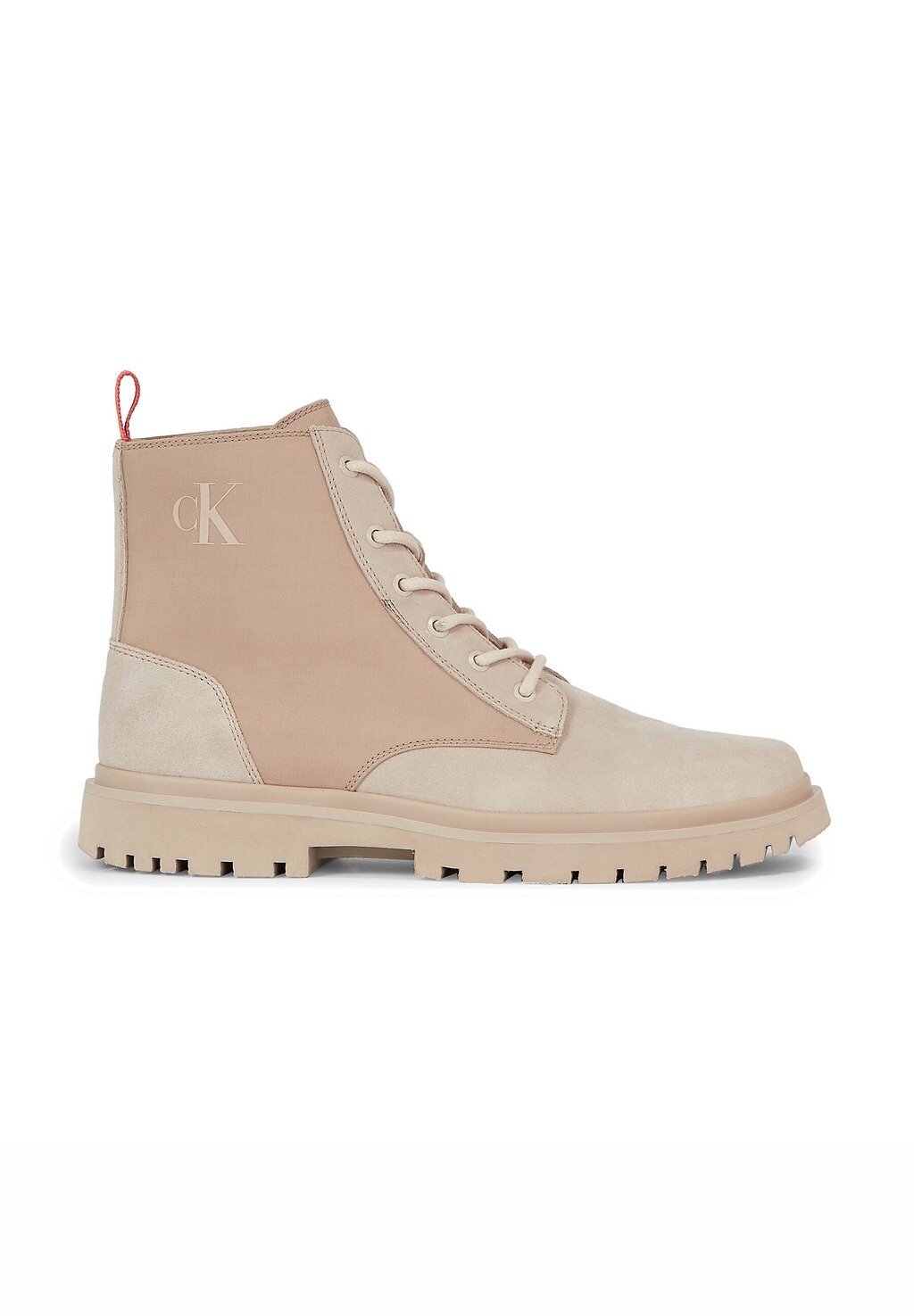 

Ботильоны на шнуровке Calvin Klein Jeans EVA MID HIKING, цвет plaza taupe apricot orange