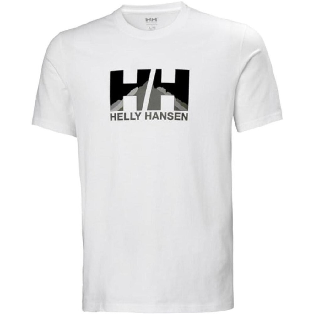 

Футболка Helly Hansen Nord Graphic, белый