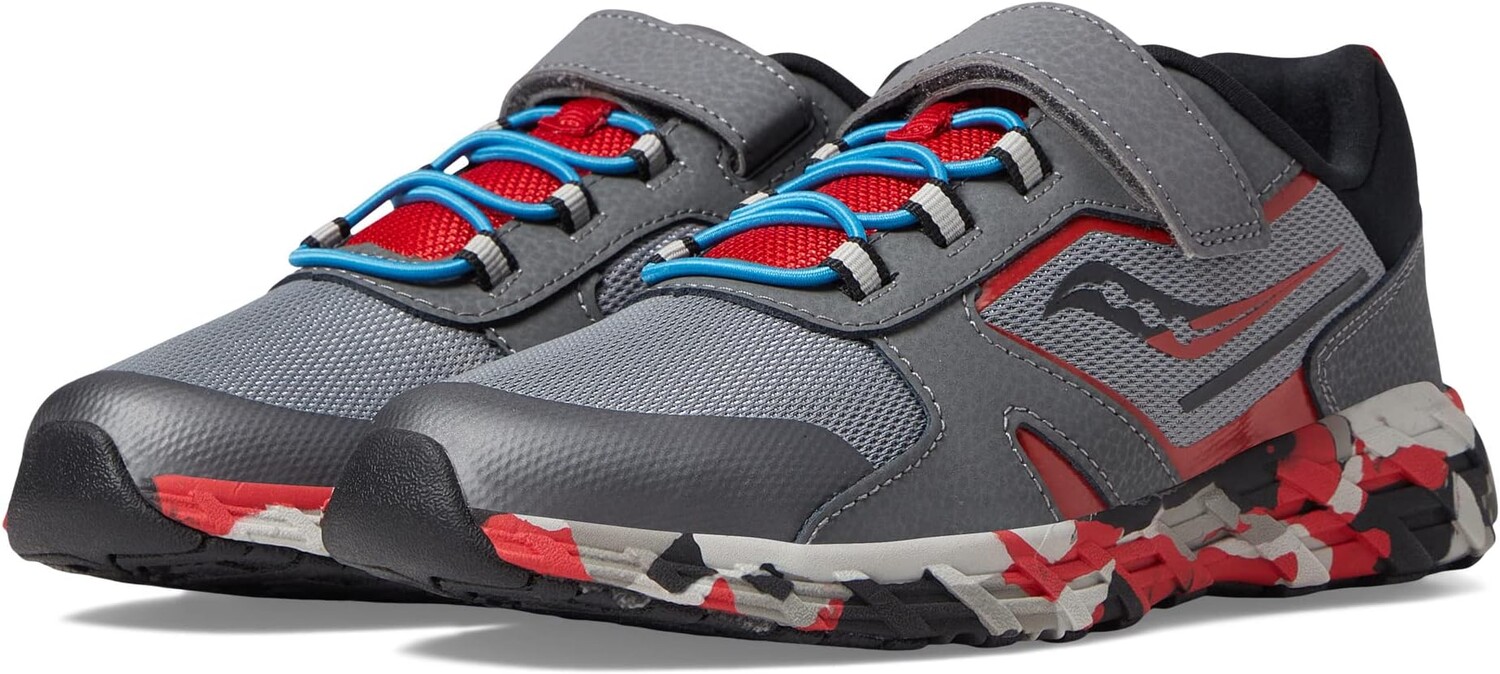 

Кроссовки Wind Shield A/C 2.0 Saucony Kids, цвет Grey/Red