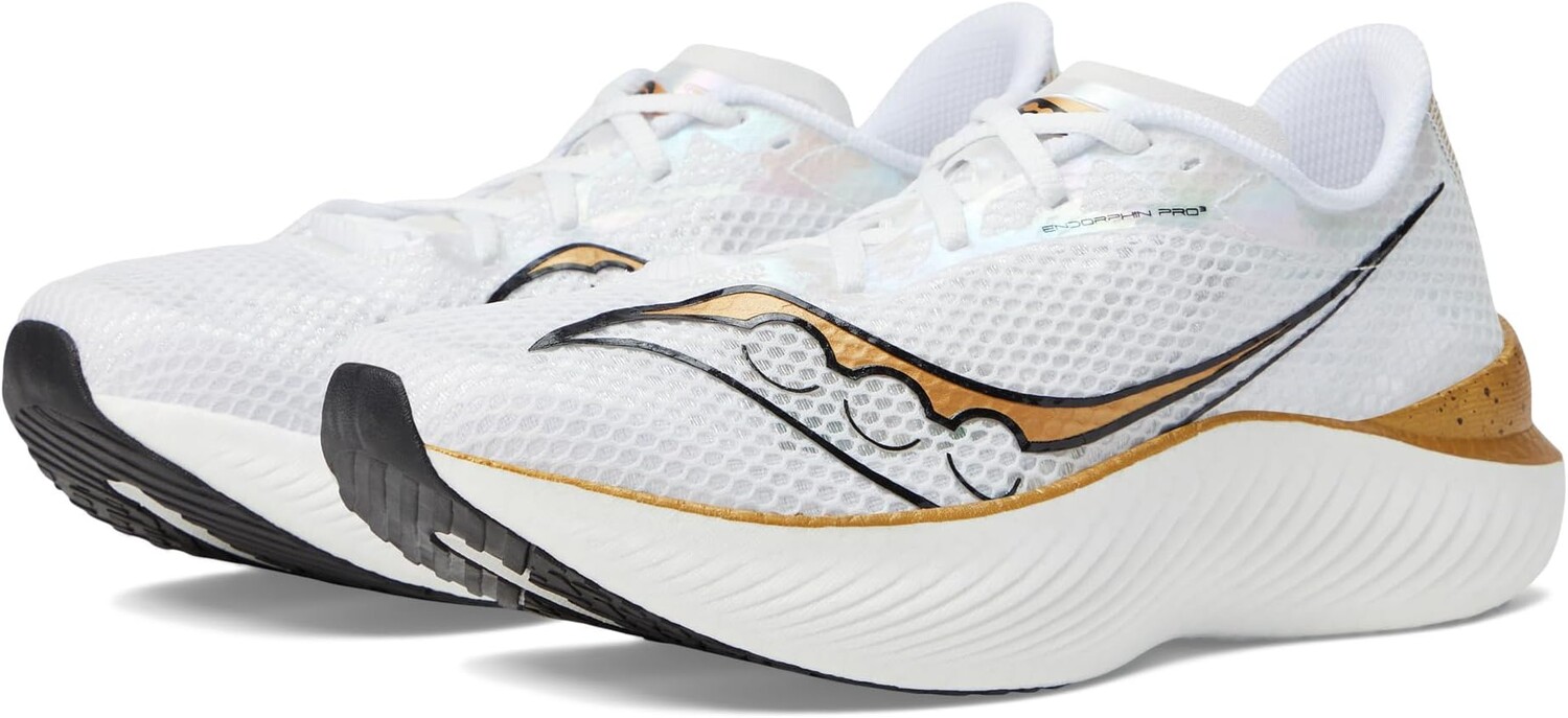 

Кроссовки Endorphin Pro 3 Saucony, цвет White/Gold
