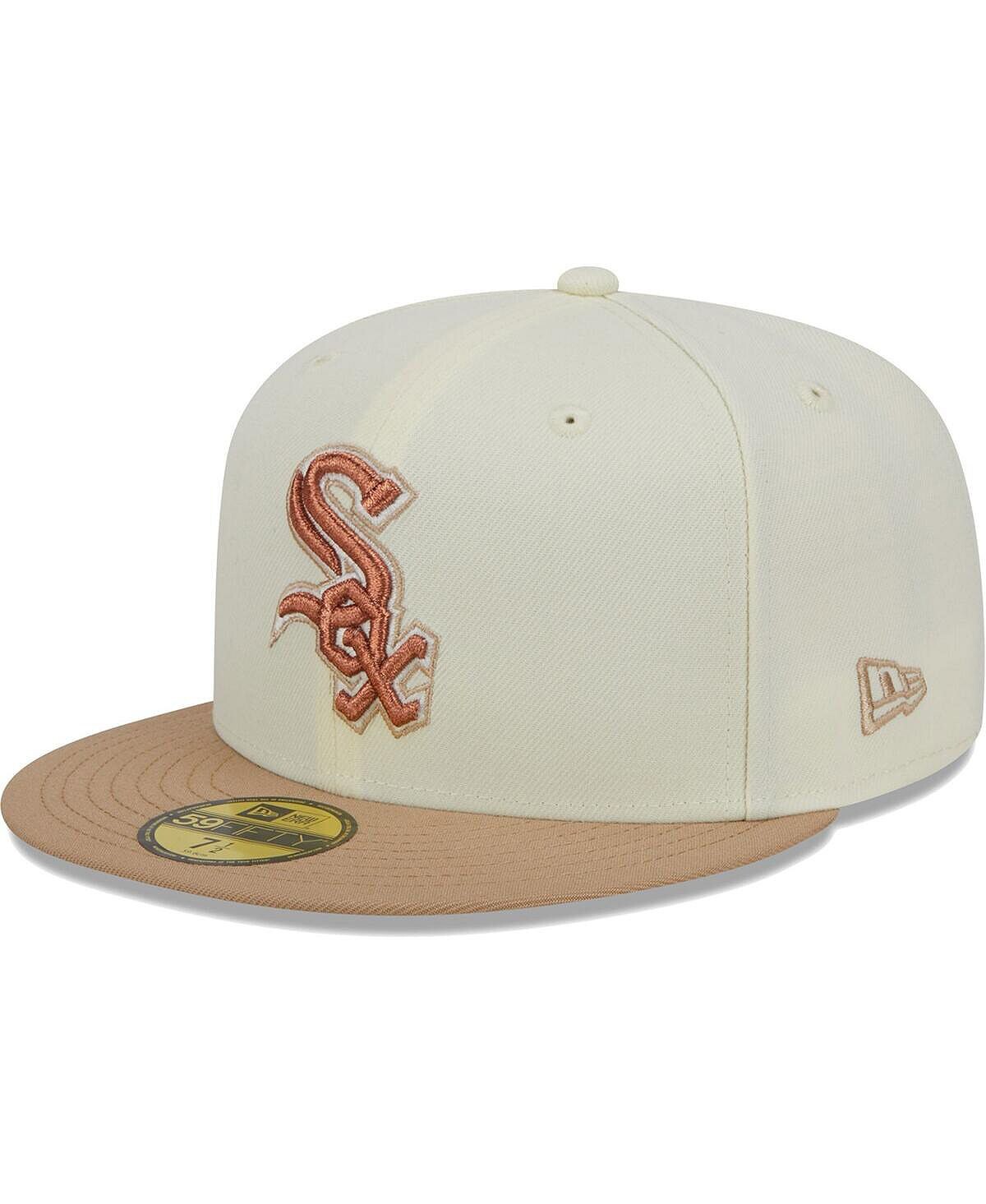 

Мужская кремовая шляпа Chicago White Sox Chrome Camel Rust Undervisor 59FIFTY. New Era