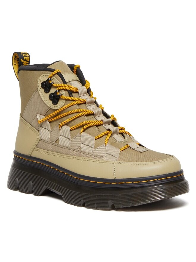 

Ботильоны на шнуровке Dr. Martens, зеленый