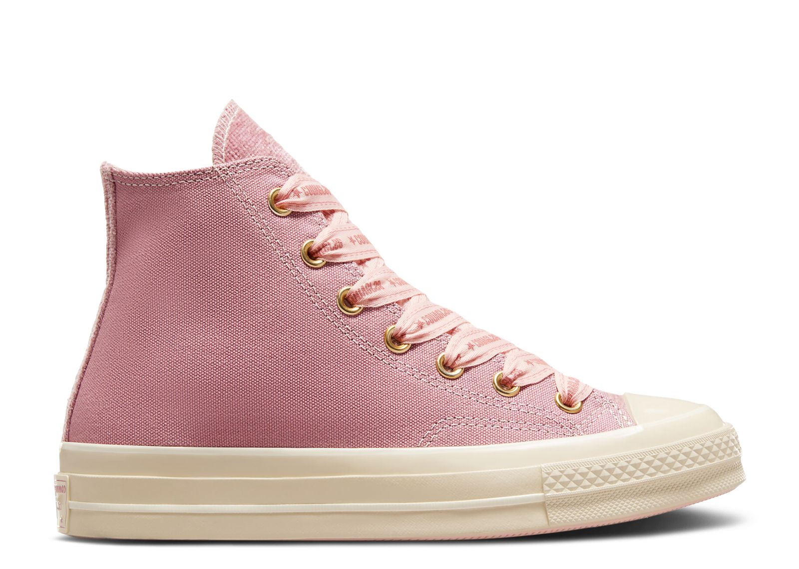 

Кроссовки Converse Chuck 70 High 'Ribbon Laces - Night Flamingo', розовый