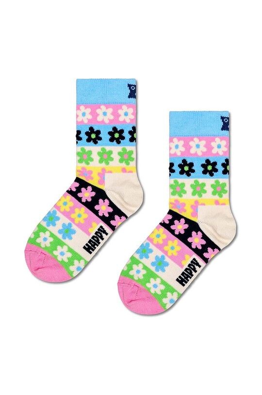 

Happy Socks Детские носки с цветочной полоской, розовый
