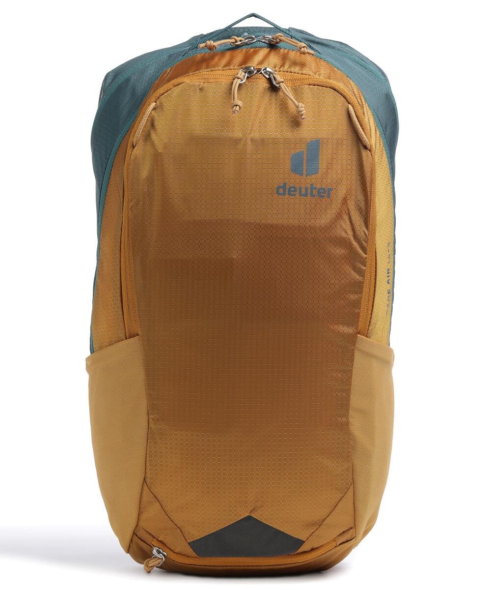 

Велосипедный рюкзак Race Air 14+3 из переработанного полиамида Deuter, желтый