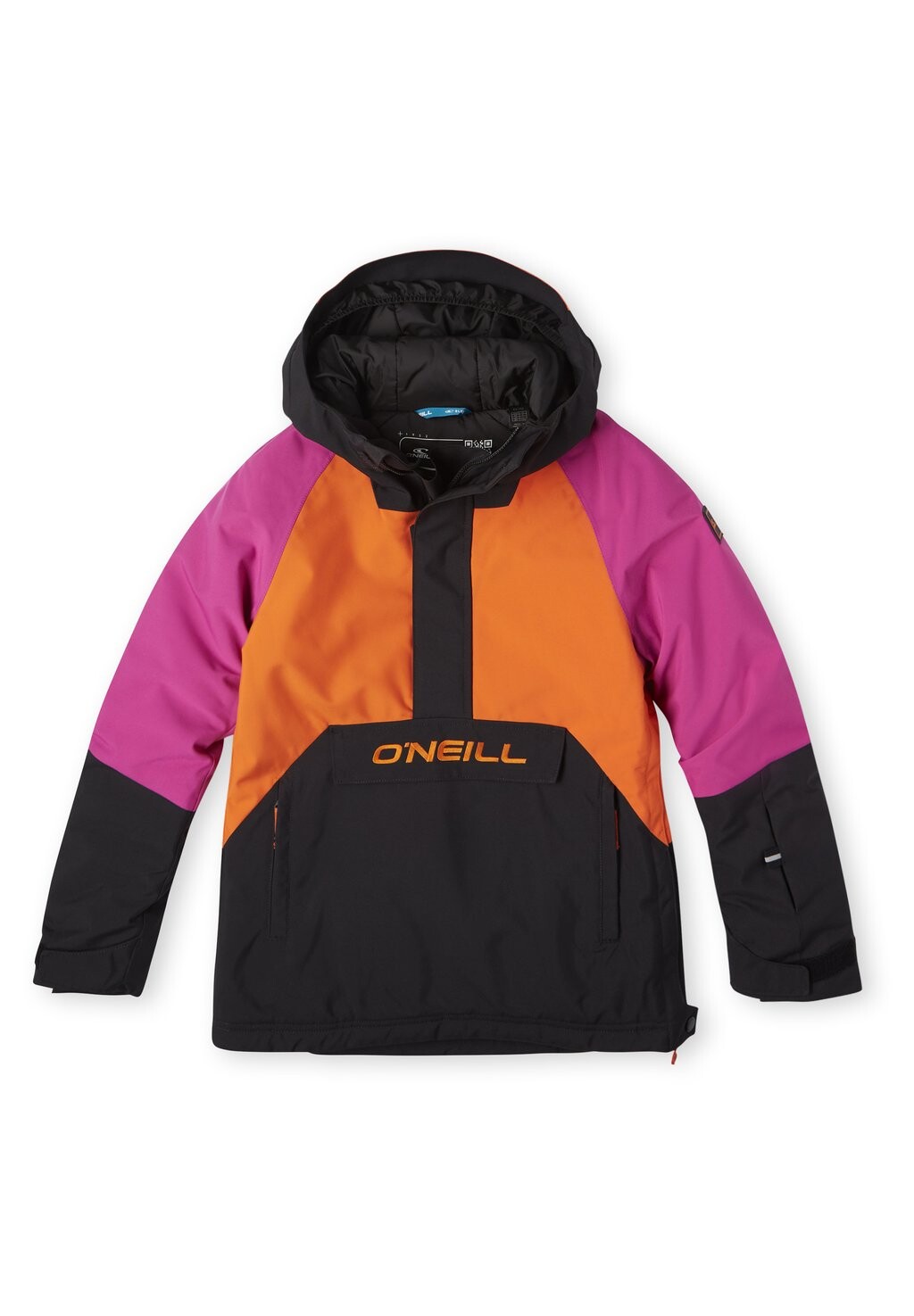 

Сноубордическая куртка ANORAK O'Neill, цвет fuchsia red colour block