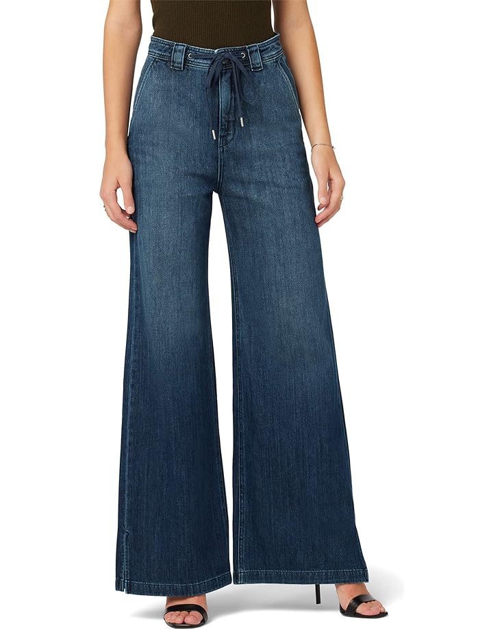 Джинсы Hudson Jeans Pull-On Wide Leg w/ Drawstring, цвет Blue Inferno