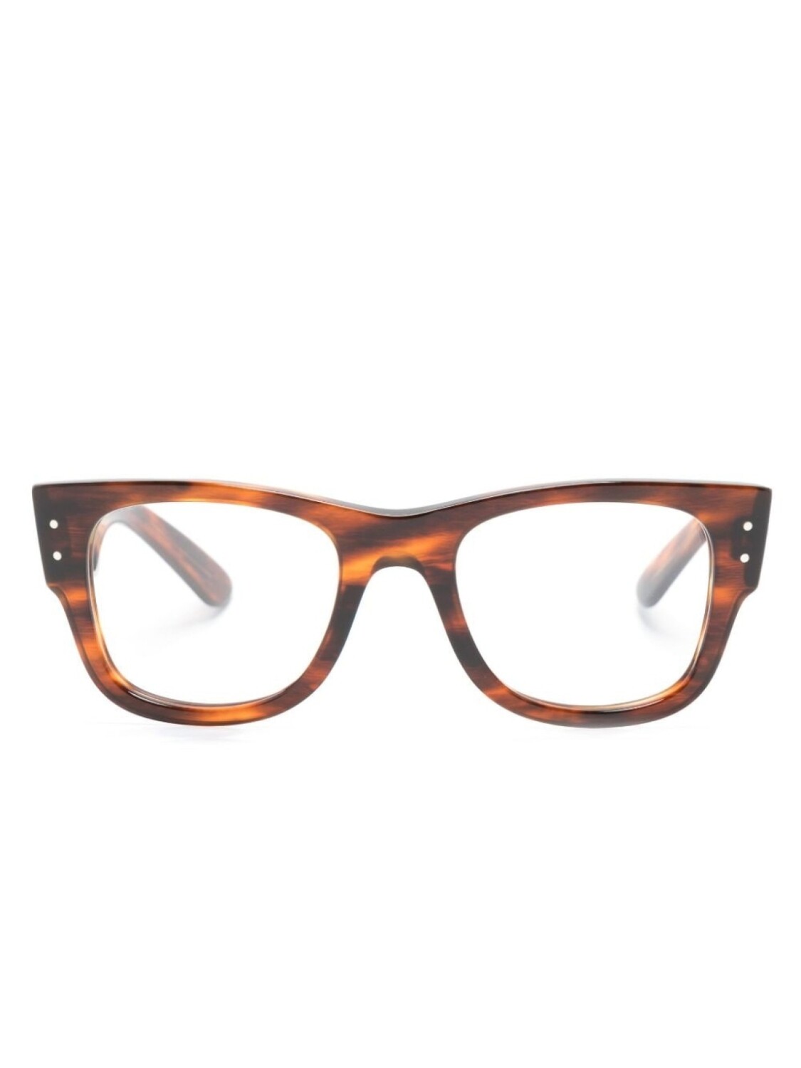 

Ray-Ban очки в прямоугольной оправе черепаховой расцветки, коричневый