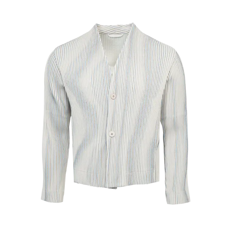 

Рубашка Homme Plissé Issey Miyake Tweed Pleats 'Ivory', белый