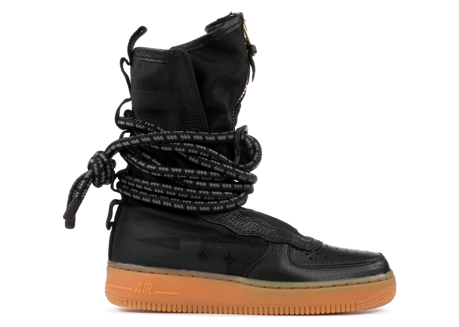 

Кроссовки Nike Wmns Sf Air Force 1 High 'Black Gum', черный