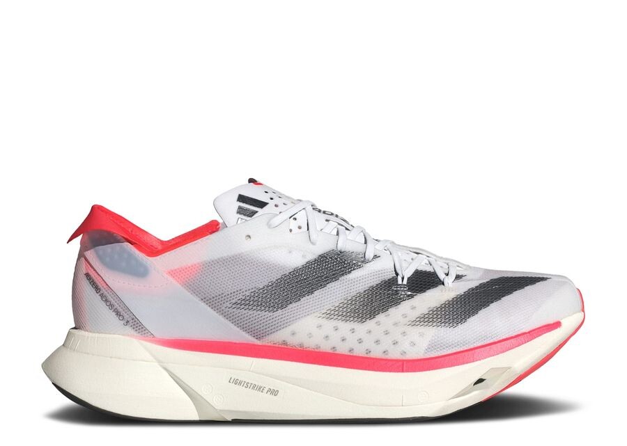

Кроссовки adidas Adizero Adios Pro 3, цвет White Solar Red