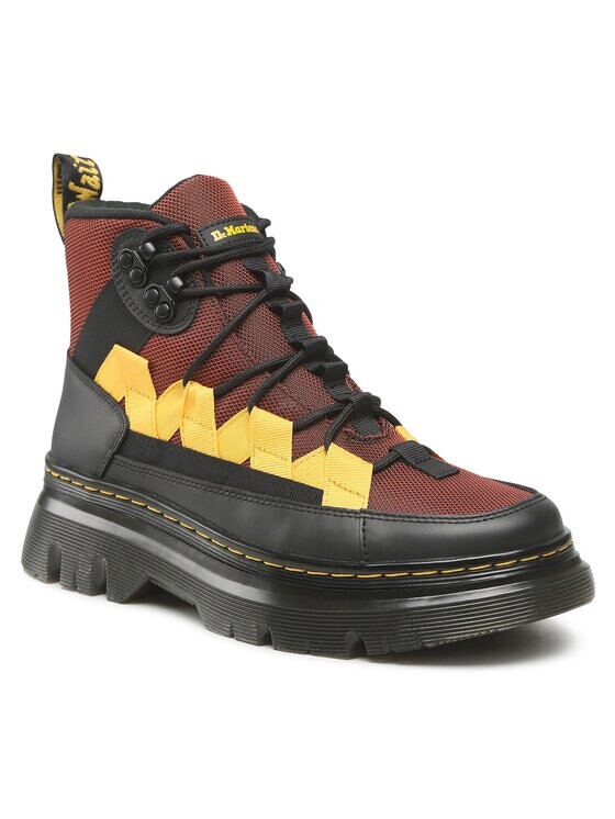 

Ботильоны на шнуровке Dr. Martens, красный