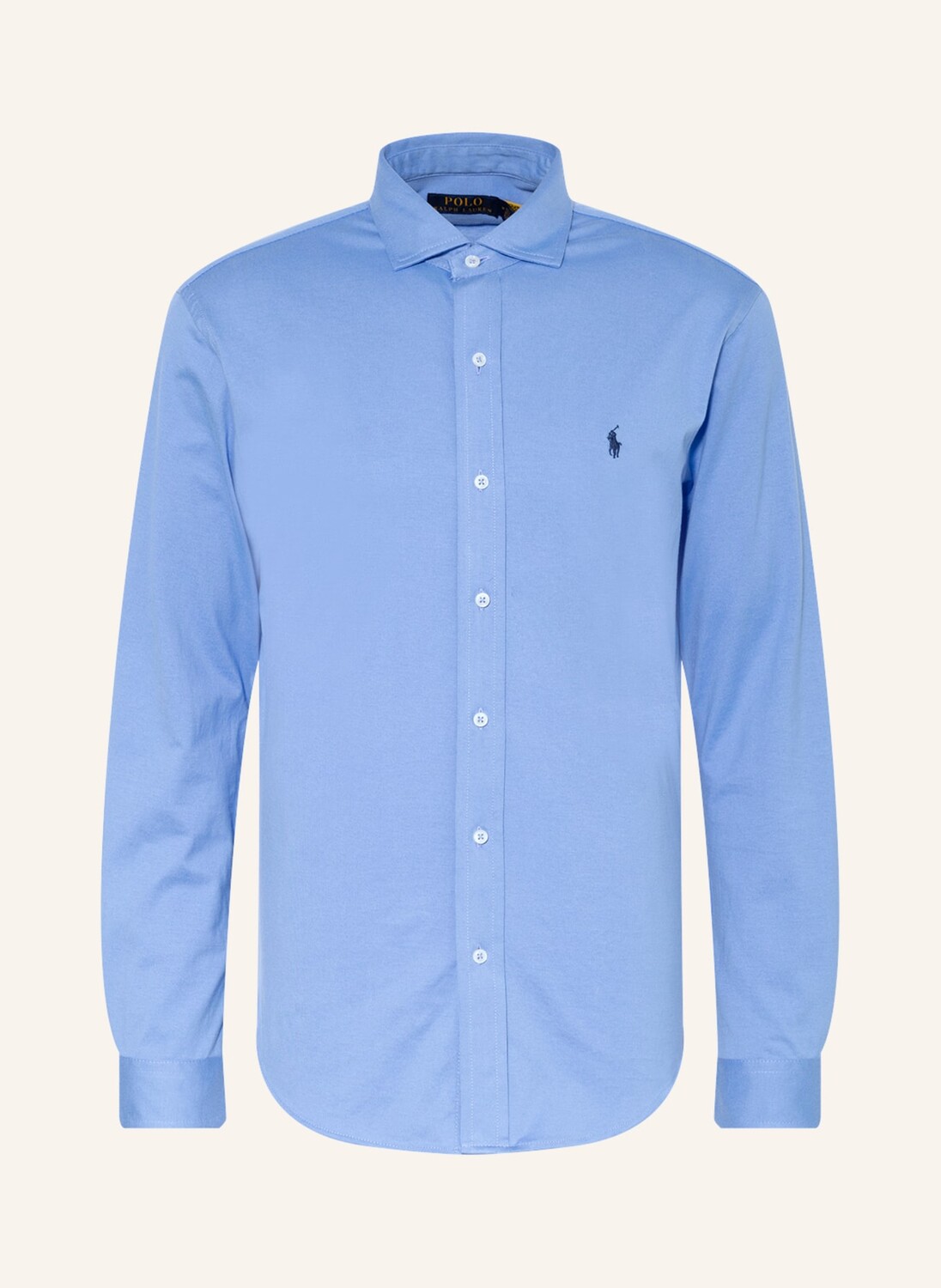 

Рубашка POLO RALPH LAUREN JerseyExtra Slim Fit, светло-синий