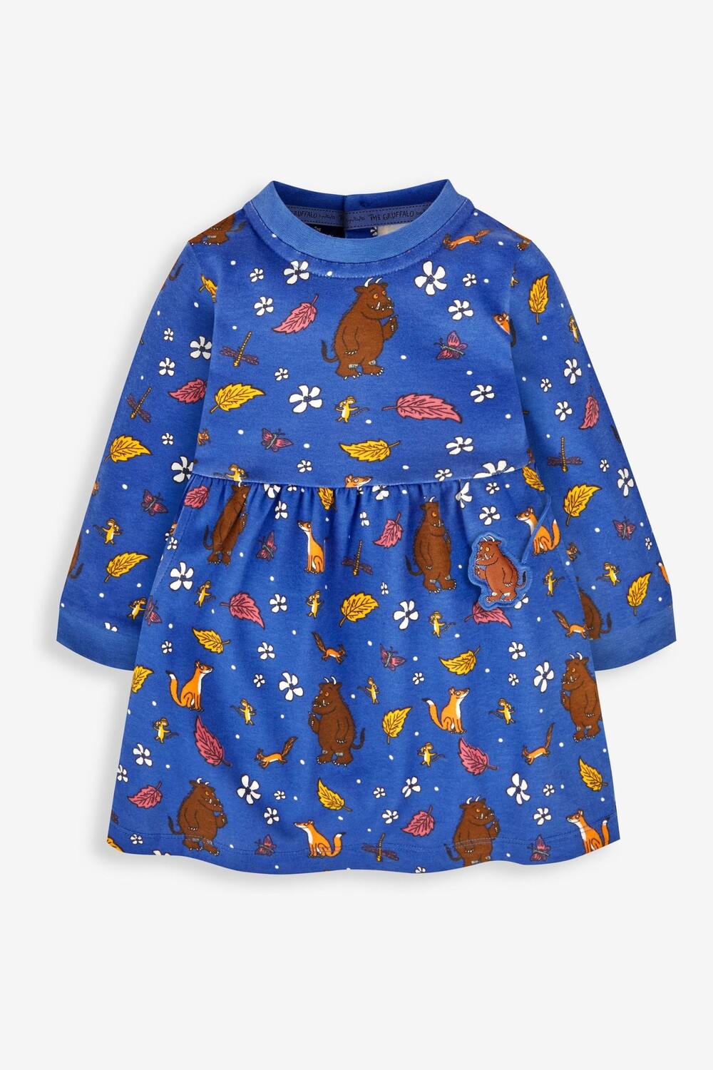

Детское платье-толстовка JoJo Maman Bébé The Gruffalo Jojo Maman Bébé, синий