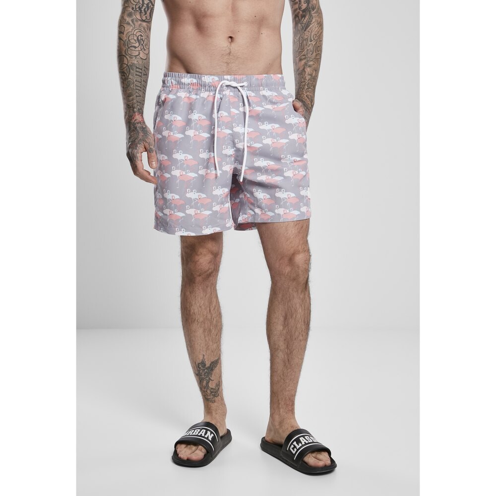 

Шорты Urban Classics Swim Shorts Pattern (Big ), серый