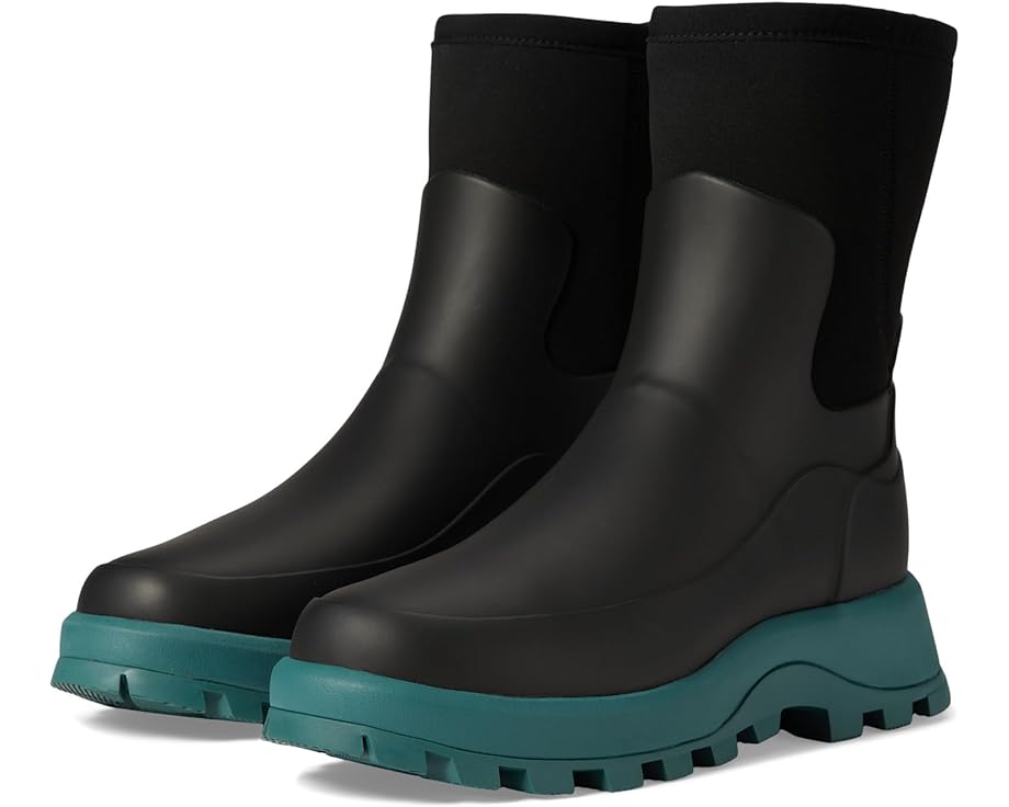 Ботинки Hunter City Explorer Short Boot, цвет Black/Teal Tempo цена и фото