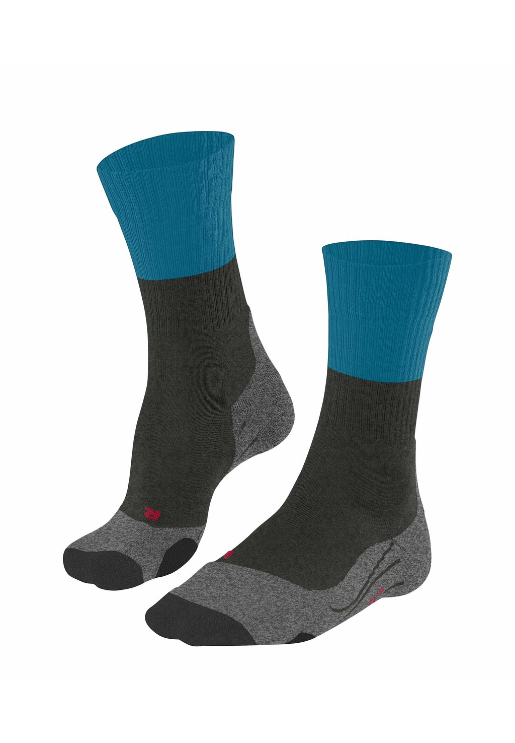 Спортивные носки TK2 Explore Trekking Functional средней мягкости FALKE, цвет grau