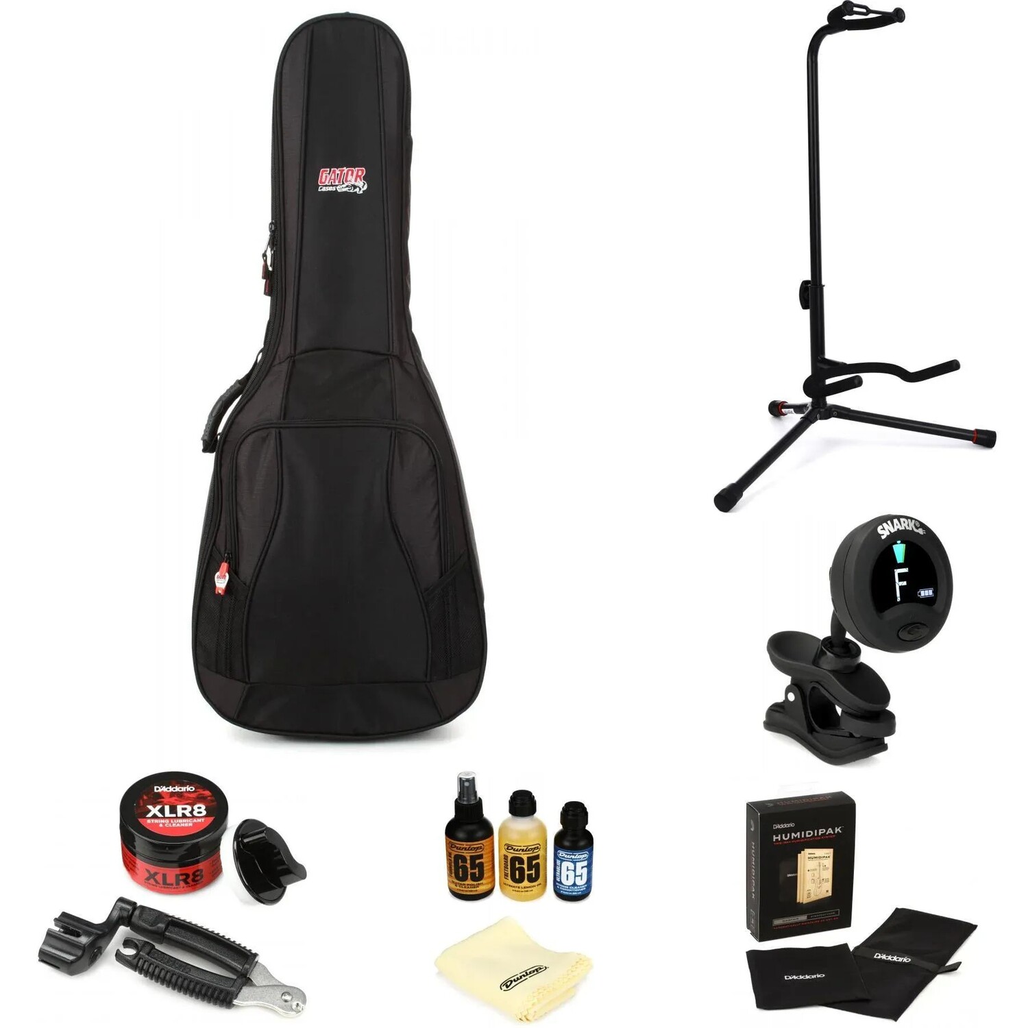 

Gator Series 4G Gig Bag Essential Care Bundle — акустическая гитара