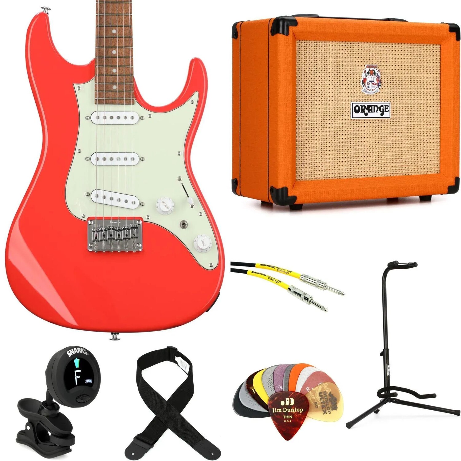 

Электрогитара Ibanez AZES и комплект Orange Crush на 20 ампер — Vermilion
