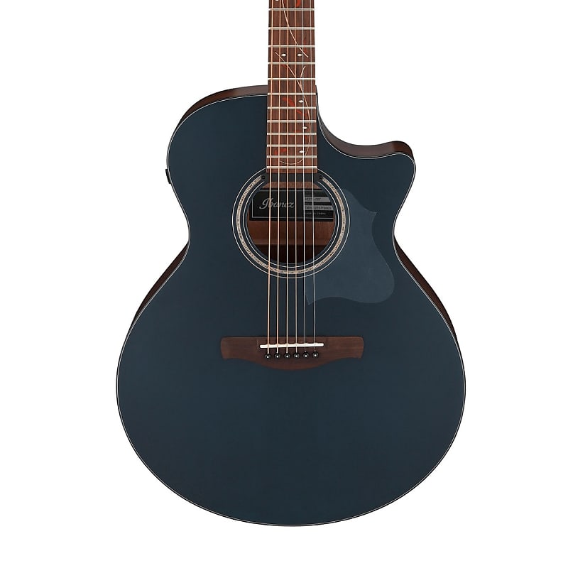 Акустическая гитара Ibanez AE275 Acoustic Electric Guitar - Dark Tide Blue Flat