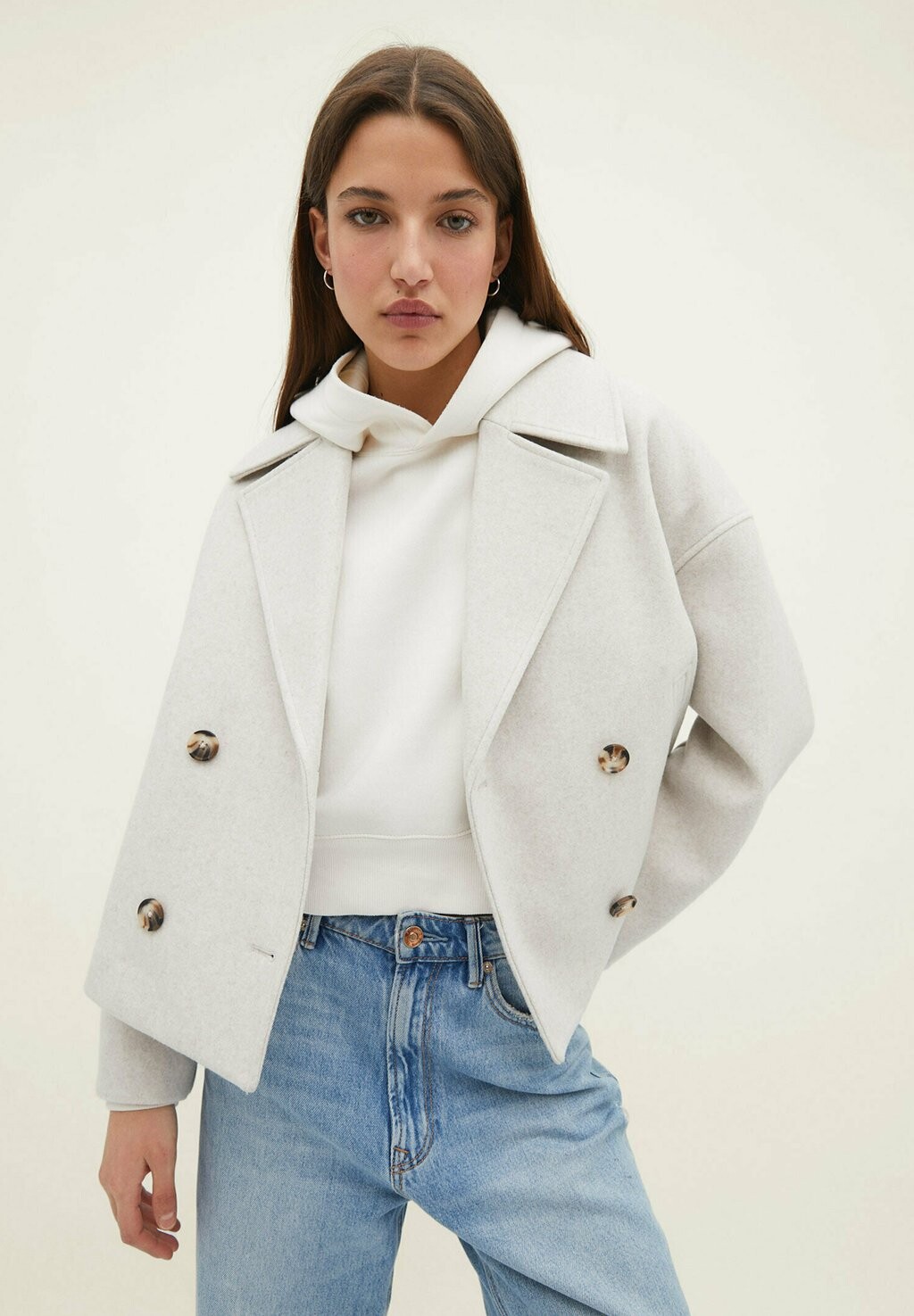 

Кардиган Stradivarius, Серый