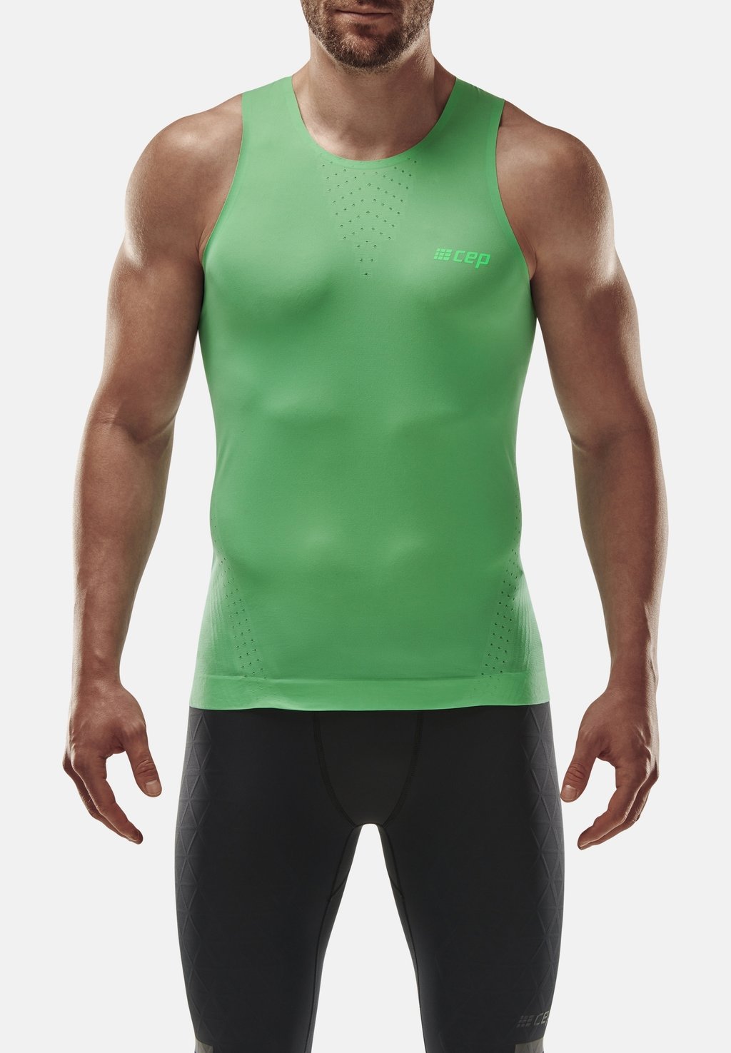 Топ RUN ULTRALIGHT CEP, цвет green