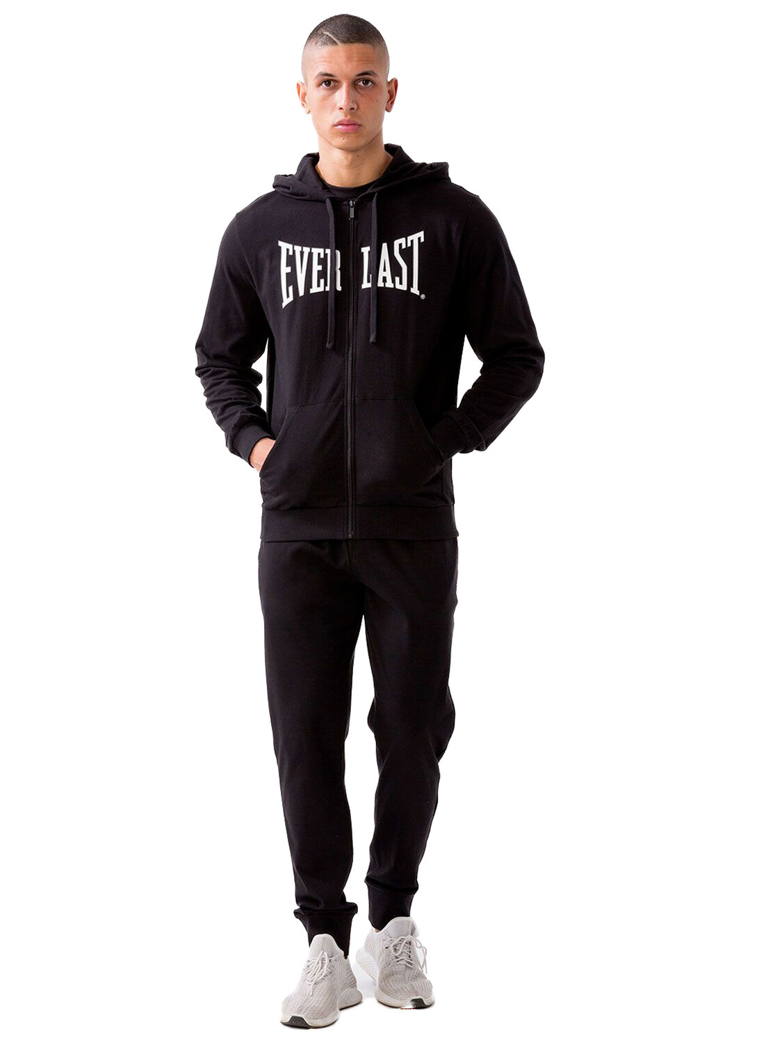 

EVERLAST Хлопковый спортивный костюм, черный