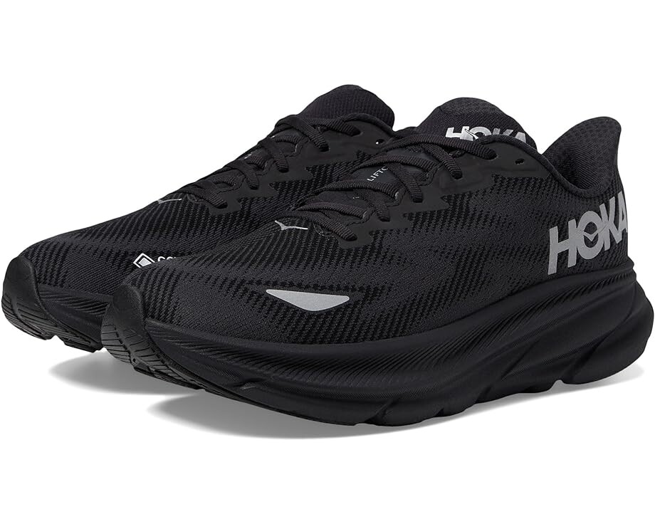 

Кроссовки Hoka Clifton 9 GTX, цвет Black/Black